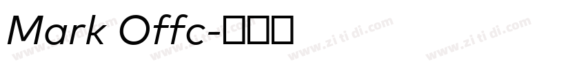 Mark Offc字体转换 Mark Offc字体转换